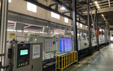 Shenzhen Daxin Intelligent Equipment Technology Co., Ltd linea di produzione in fabbrica