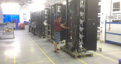 Shenzhen Daxin Intelligent Equipment Technology Co., Ltd linea di produzione in fabbrica