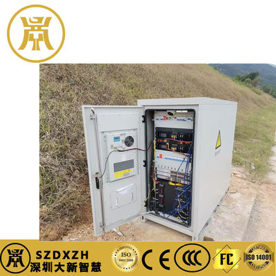 48V cabina elettrica esterna con contenitore integrato di accumulo di energia
