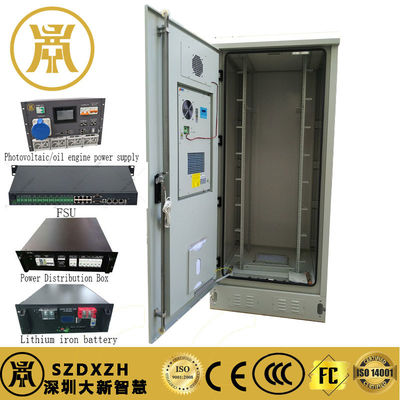 40U cabina di alimentazione esterna cabina integrata del sito cellulare con sistema di rettificatore UPS